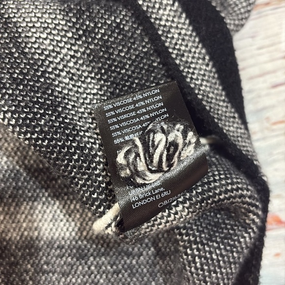 Anthropologie Maeve Keisha Poncho Sweater in Black - Picture 9 of 9